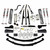 84-01 Jeep XJ 6" Suspension Lift Kit w/M95 Monotube Shocks - Skyjacker Suspension