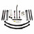 84-01 Jeep XJ 4.5" Suspension Lift Kit Front/Rear Black Max Shocks - Skyjacker Suspension