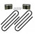 99-10 Ford F250/F350 3.5" Block And U-Bolt Kit - Skyjacker Suspension