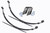 99-04 Ford Super Duty 4WD Rear Leaf Springs 4" Lift Pair 