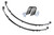 87-95 Jeep Wrangler YJ 4WD Front Leaf Springs 4" Lift Pair 