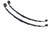 84-01 Jeep Cherokee XJ Rear Leaf Springs 3" Lift Pair 