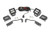 LED Light Ditch Mount 2" Black Pair Flood Nissan Frontier (22-23)