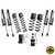 07-18 Jeep JK 2 in. Suspension Lift System With ADX 2.0 Remote Reservoir Shocks - Skyjacker