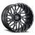 22x10 6x5.5 4.75BS Brawl Black Milled - Vision Wheel