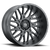 20x9 5x5.5 5.5BS Brawl Black - Vision Wheel