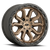 17x9 8x6.5 4.5BS Korupt Bronze - Vision Wheel