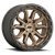18x9 8x6.5 5.5BS Korupt Bronze - Vision Wheel