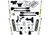 17-22 Ford F250/F350 4WD Diesel 6in 4-Link Suspention Lift Kit w/SL Shocks - Superlift Suspension
