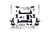 14-16 Chevy/GMC Silverado/Sierra/1500 4WD 6.5in Suspension Lift Kit w/Cast Steel Control Arms Fox Shocks - Superlift Suspension