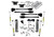 08-10 Ford F250/F350 4WD Diesel 4in Suspension Lift Kit w/4-Link Conversion SL Shocks - Superlift Suspension