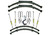 73-91 Chevy/GMC 2500 4WD 6in Suspension Lift Kit w/52" Rear Springs SL Shocks - Superlift Suspension
