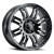 16x8 5x135 4.45BS Warrior Black - Vision Wheel
