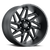 20x10 6x135 4.5BS Spyder Black - Vision Wheel