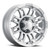 16x6 6x5.5 3.5BS Warrior Silver - Vision Wheel