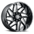 22x10 8x180 4.75BS Spyder Black Milled - Vision Wheel