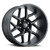 20x9 5x5.5 5.5BS Sliver Black - Vision Wheel