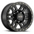 17x8.5 8x6.5 4.75BS 398 Manx Black - Vision Wheel