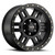 18x9 6x5.5 5.7BS 398 Manx Black - Vision Wheel