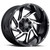 20x12 6x135 4.5BS 422 Prowler Gloss Black Machined Face - Vision Wheel