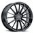 16x7.5 5x108 5.72BS Axis Black - Vision Wheel