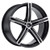 20x8.5 5x112 6.1BS Boost Black Machined - Vision Wheel