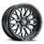 20x9 6x5.5 5.5BS Riot Black Machined - Vision Wheel