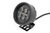 Black Series Round LED Light Pair 3.5" Amber DRL