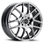 14x5.5 4x100 4.75BS Cross Chrome - Vision Wheel