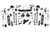 17-22 Ford SD 4-Link 6in Coilover Conv Lift Kit No OVLD C/O Vertex 3.5in Axle  
