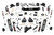 17-22 Ford SD Diesel 6in Coilover Conv Lift Kit NO OVLD C/O Vertex 3.5in Axle  