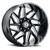 20x9 8x180 5.5BS Spyder Black Milled - Vision Wheel