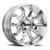 20x10 5x150 4.5BS Bomb Chrome - Vision Wheel