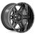 20X12 8X180 -44mm Mach One-Piece Gloss Blk92 Series - Rough Country