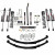 84-01 Jeep XJ 4.5in Suspension Lift System With ADX 20 Remote Reservoir Monotube Shocks - Skyjacker