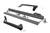 LED Light Windshield Mnt 50" Black Dual Row White DRL Jeep Wrangler JK (07-18)