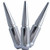 8 Lug Chrome Spike Lug Nut Kit 14Mmx1.5 - 32 Lugs &1 Key
