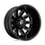 20" D538 10 Lug Dually Kit 10x225 Black Machined