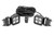 LED Light Pair 2" Square Flood Swivel Mount
