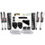 11-16 Ford F250 4WD Diesel 4 in. Suspension Lift Kit With 4Link Conversion & ADX 2.0 Remote Reservoir Monotube Shocks - Skyjacker