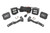 LED Light Ditch Mount 2" Black Pair Spot Toyota Tacoma (16-23)