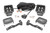 LED Light Ditch Mount 2" Black Pair White DRL Toyota Tacoma (16-23) 71082