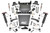 7" Stamped Steel LCA Lift Kit Forged UCA Bracket Vertex/V2 Shks Chevy/GMC 1500 (16-18)
