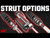 00-06 Toytoa Tundra 2.5in Monotube M1 Adjustable Struts 
