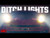 19-23 Chevy 1500 Spectrum Pair Spot LED Light Ditch Mount 