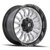 20x9 8x170 5.04BS Silver Face W/Milled Blk D798 Arc