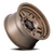 17x8.5 6x5.5 4.36BS Matte Bronze D800 Oxide