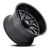 20x9 8x170 5.04BS Gls Blk Milled D807 Hurricane