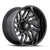 20x9 8x165.1 5.04BS Gls Blk Milled D807 Hurricane
