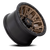 20x10 6x5.5 4.79BS Matte Bronze W/Blk Ring D826 Traction
